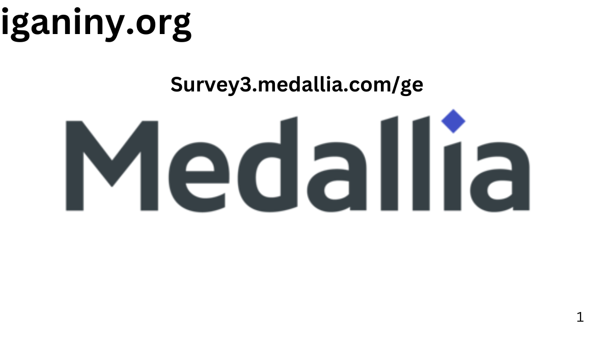 Survey3.medallia.com/ge