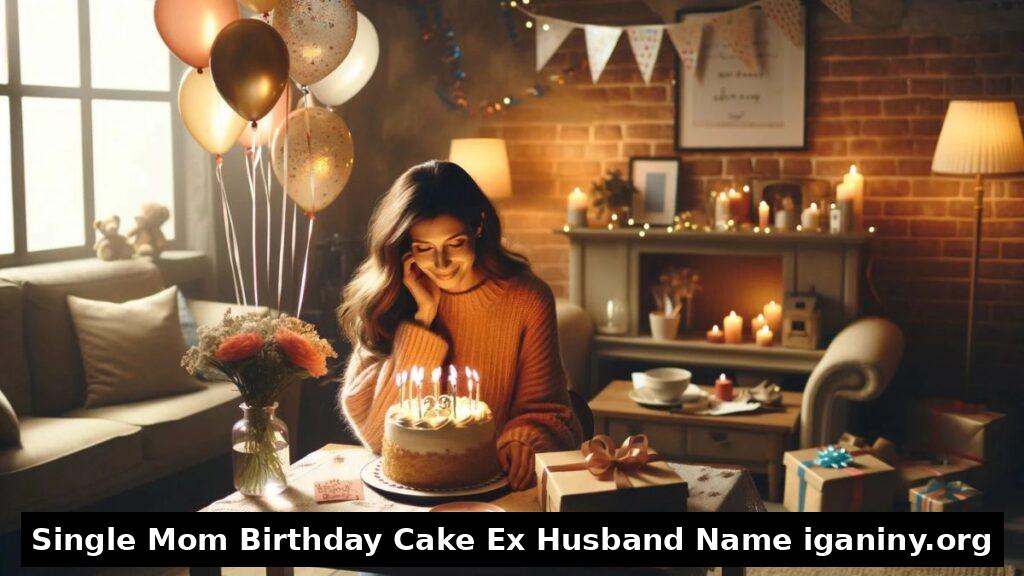 Single Mom Birthday Cake Ex Husband Name