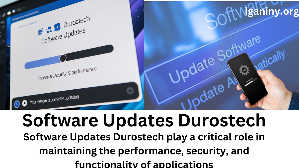 Software Updates Durostech